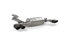 Echappement AKRAPOVIC pour PORSCHE Cayenne S / GTS / Turbo E-Hybrid E3 PA 9YB 536.2 (2024+)-Ligne Fap-back à valves