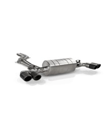 Echappement AKRAPOVIC pour PORSCHE Cayenne S / GTS / Turbo E-Hybrid E3 PA 9YB 536.2 (2024+)-Ligne Fap-back à valves