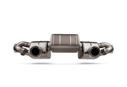 Echappement AKRAPOVIC pour Porsche 718 Spyder RS (2022+)-Silencieux Race