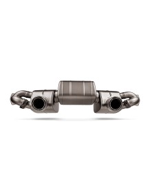 Echappement AKRAPOVIC pour Porsche 718 Spyder RS (2022+)-Silencieux Race