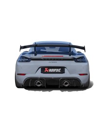 Echappement AKRAPOVIC pour Porsche 718 Spyder RS (2022+)-Silencieux Race