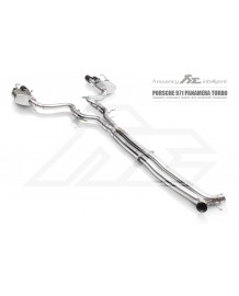 Echappement Inox Fi EXHAUST pour Porsche Panamera 971 Turbo S E-Hybrid 4.0 (2016-2018)- Ligne Cat-Back à valves