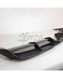 Diffuseur arrière Carbone SFORZA pour PORSCHE 981 Cayman GT4