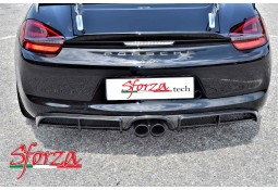 Diffuseur arrière Carbone SFORZA pour PORSCHE 981 Cayman GT4