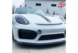 Spoiler avant Carbone SFORZA pour PORSCHE 981 Cayman GT4