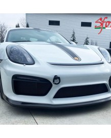 Spoiler avant Carbone SFORZA pour PORSCHE 981 Cayman GT4