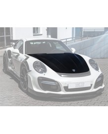 Capot Carbone TECHART pour Porsche 991.1 - 991.2 Turbo / Turbo S