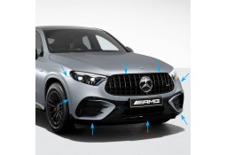 Pare-chocs avant + Calandre Panamerica GLC63 AMG pour Mercedes GLC Coupé C254 (2023+)