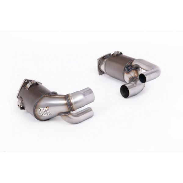 Catalyseurs sport HJS 200 CPSI MILLTEK pour Porsche 991.2 3.0 Carrera T / S / GTS PSE (2015-2019)