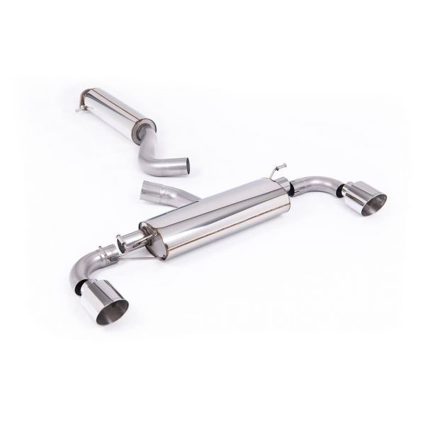 Ligne d'échappement inox FAP-Back MILLTEK pour TOYOTA Yaris GR 1,6T Génération 2 (2024+)(Homologuée)