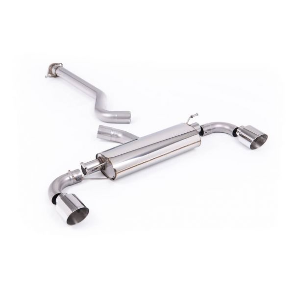 Ligne d'échappement inox FAP-Back MILLTEK pour TOYOTA Yaris GR 1,6T Génération 2 (2024+)(Sport)