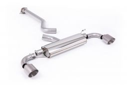 Ligne d'échappement inox FAP-Back MILLTEK pour TOYOTA Yaris GR 1,6T Génération 2 (2024+)(Sport)