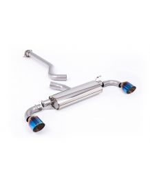 Ligne d'échappement inox FAP-Back MILLTEK pour TOYOTA Yaris GR 1,6T Génération 2 (2024+)(Sport)