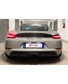 Becquet arrière Carbone SFORZA pour PORSCHE 718 Cayman Style GT4