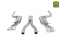 Echappement EVOX pour Mercedes C63 AMG W/S/C204 (2007-2013) - Ligne cat-back à valves