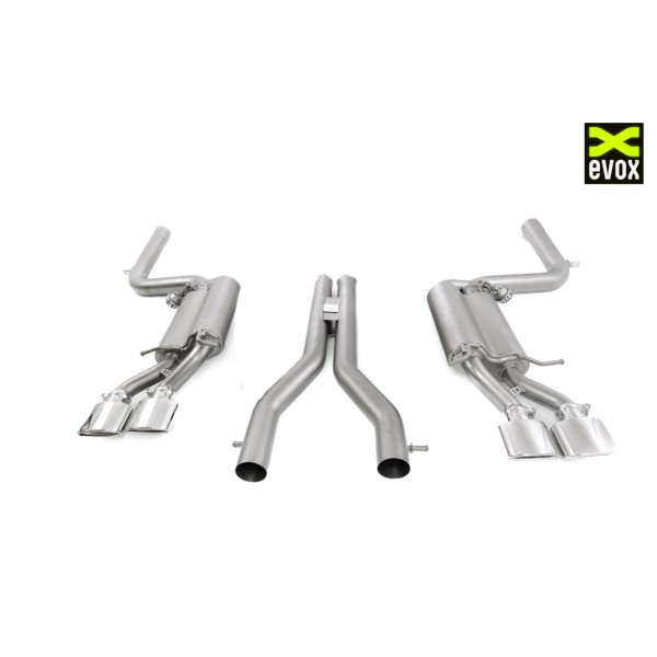 Echappement EVOX pour Mercedes C63 AMG W/S/C204 (2007-2013) - Ligne cat-back à valves