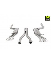 Echappement EVOX pour Mercedes C63 AMG W/S/C204 (2007-2013) - Ligne cat-back à valves