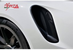 Prises d'air latérales Carbone SFORZA pour PORSCHE 991.1 / 991.2 Turbo