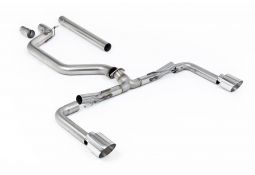 Ligne d'échappement inox FAP-Back MILLTEK pour VW Golf 8.5 GTI 2,0 TFSI 265ch (2024+)(Race)