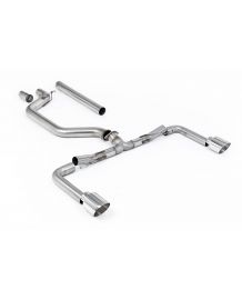 Ligne d'échappement inox FAP-Back MILLTEK pour VW Golf 8.5 GTI 2,0 TFSI 265ch (2024+)(Race)