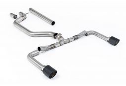 Ligne d'échappement inox FAP-Back MILLTEK pour VW Golf 8.5 GTI 2,0 TFSI 265ch (2024+)(Race)