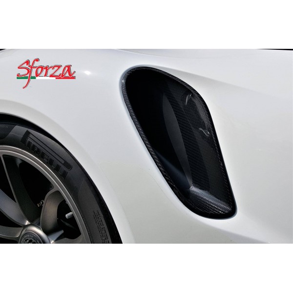 Prises d'air latérales Carbone SFORZA pour PORSCHE 991.1 GT3 RS