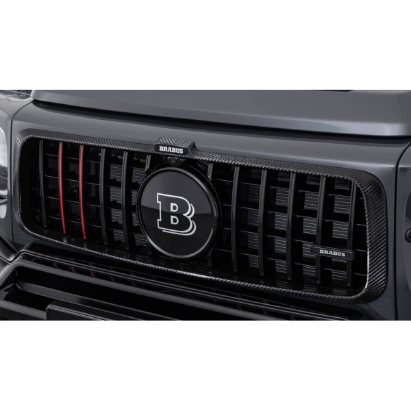 Entourage de calandre Carbone BRABUS pour MERCEDES G63 AMG / G500 W465 (2024+)