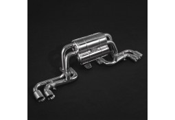 Echappement inox CAPRISTO pour Ferrari 360- Silencieux à valves