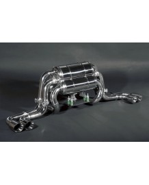 Echappement inox CAPRISTO pour Ferrari 360- Silencieux à valves