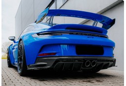 Silencieux d'échappement inox à valves TECHART pour PORSCHE 992 GT3 + RS + Touring (2021+)