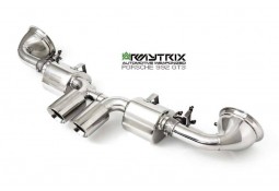 Silencieux d'échappement Inox à valves ARMYTRIX pour Porsche 992 GT3 (2021+)