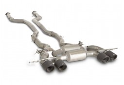 Echappement inox REMUS pour BMW M2 G87 (2023+)-Ligne Cat-back à valves Racing