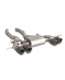 Silencieux d'échappement inox à valves REMUS pour BMW M2 G87 (2023+)(Homologué)