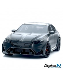 Extensions de spoiler avant carbone ALPHA-N pour BMW M5 G90 G99