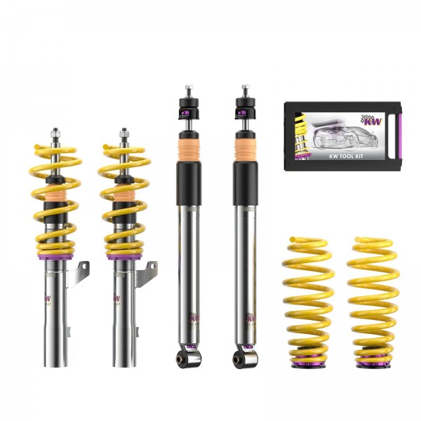 Kit suspension KW V3 combinés filetés pour AUDI R8 V8 sans Magnetic Ride (Type42)(2007-2015)