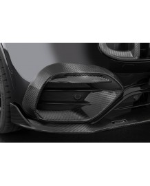 Pack spoiler avant Carbone BRABUS pour Mercedes GLC63 AMG S E-Performance X254 (2023+)