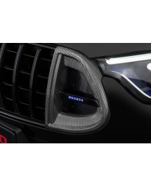 Pack spoiler avant Carbone BRABUS pour Mercedes GLC63 AMG S E-Performance X254 (2023+)