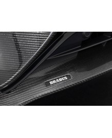 Pack spoiler avant Carbone BRABUS pour Mercedes GLC63 AMG S E-Performance X254 (2023+)