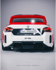 Fond plat arrière Carbone ALPHA-N pour BMW M2 G87