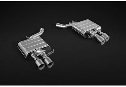 Silencieux d'échappement inox à valves CAPRISTO pour BMW 650i V8 F12 F13 (2011-2019)