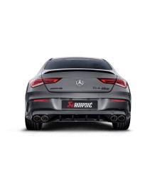 Echappement AKRAPOVIC pour Mercedes CLA45 S AMG C/X118 (2023+)- Ligne Fap-Back à valves