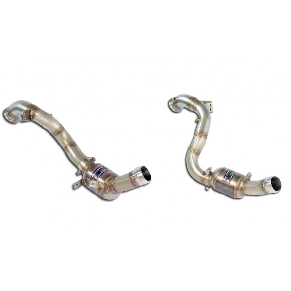 Downpipe + Catalyseurs sport secondaire SUPERSPRINT pour Mercedes GLC63 + S AMG Coupé/SUV C253/X253 FAP (2019+)