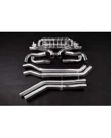 Echappement inox CAPRISTO pour AUDI RSQ8 (2020+) - Ligne Cat/Fap-Back à Valves Racing