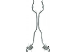 Ligne d'échappement inox à valves CAPRISTO pour MERCEDES AMG GT63 C192 (2024+)(ECE)