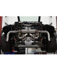 Silencieux d'échappement à valves + Suppression FAP QUICKSILVER pour AUDI R8 V10 FAP (2020+)