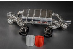 Silencieux d'échappement inox à valves CAPRISTO pour PORSCHE 991.2 GTS