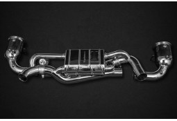 Ligne d'échappement inox avec catalyseurs sport CAPRISTO pour Porsche 992.1 S 4S GTS / Turbo + S (2018+)