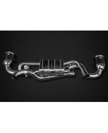 Ligne d'échappement inox avec catalyseurs sport CAPRISTO pour Porsche 992.1 S 4S GTS / Turbo + S (2018+)