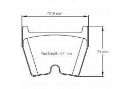 Plaquettes de freins Avant PAGID RSL29 pour AUDI RS3 8V Sportback (2015+)