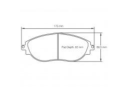 Plaquettes de freins Avant PAGID RSL29 pour AUDI S3 8V (2013-2020)